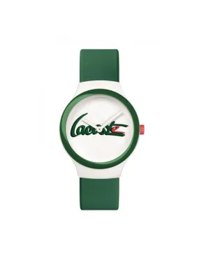 reloj lacoste silicon green