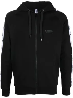 SUDADERA CREMALLERA Y CAPUCHA BANDAS