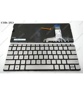 TECLADO HP SPECTER 13-V 13- V000 13-V011DX 13- V018CA 13-V021NR 13-V100 SIN MARCO WIN8 BACKLIT US