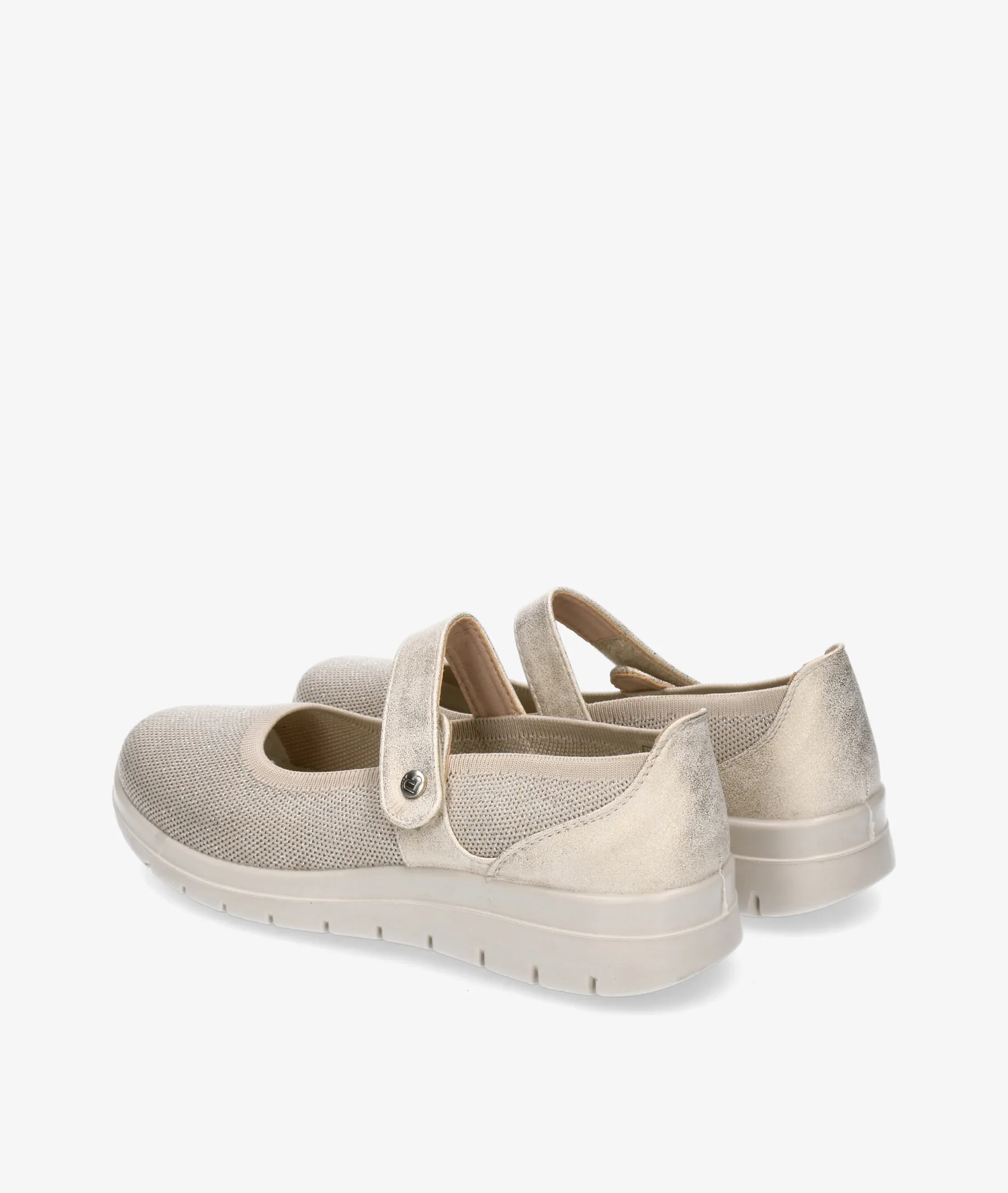 Zapatos de tacón bajo AMARPIES 26332 en beige